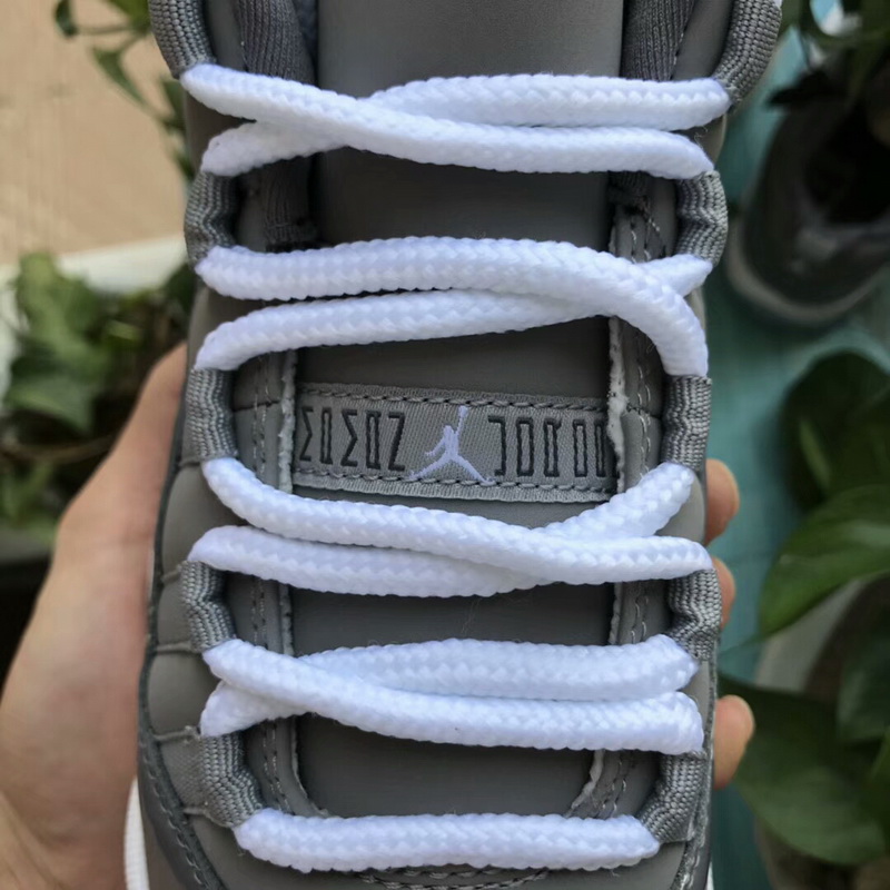 Authentic Air Jordan 11 Low Cool Grey women